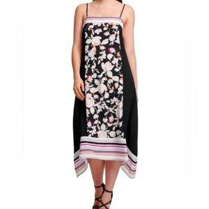 DKNY Floral and Stripes Slip Dress Size 12
